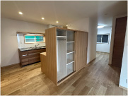 白と木のナチュラル感がすてきです。